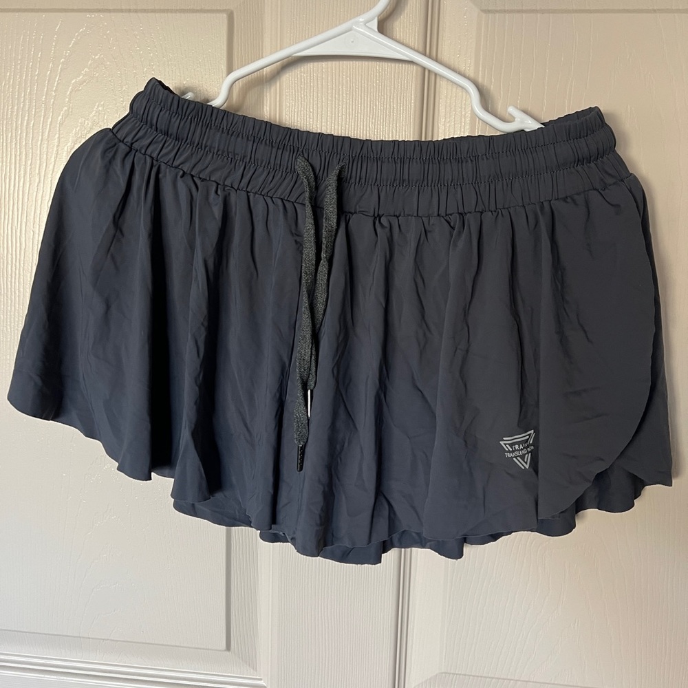 Flowy grey shorts